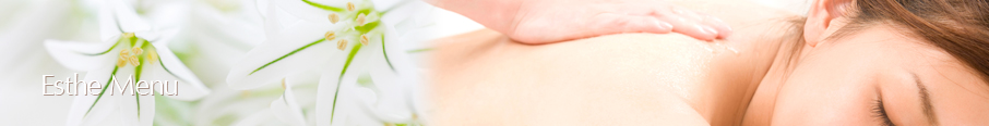 Esthe Menu